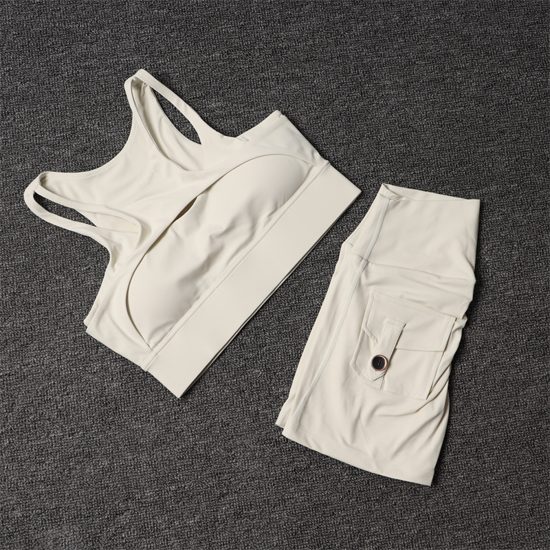 Yoga Fitness Kit - Fitness Shorts Yoga Sets Women's Tracksuit