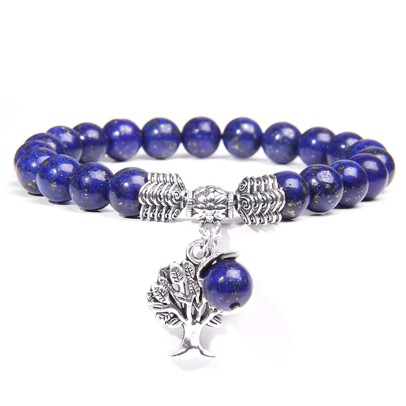 Women Bracelets Men Charm Natu - Yoga Health & Fitness Center ulasan dan harga
