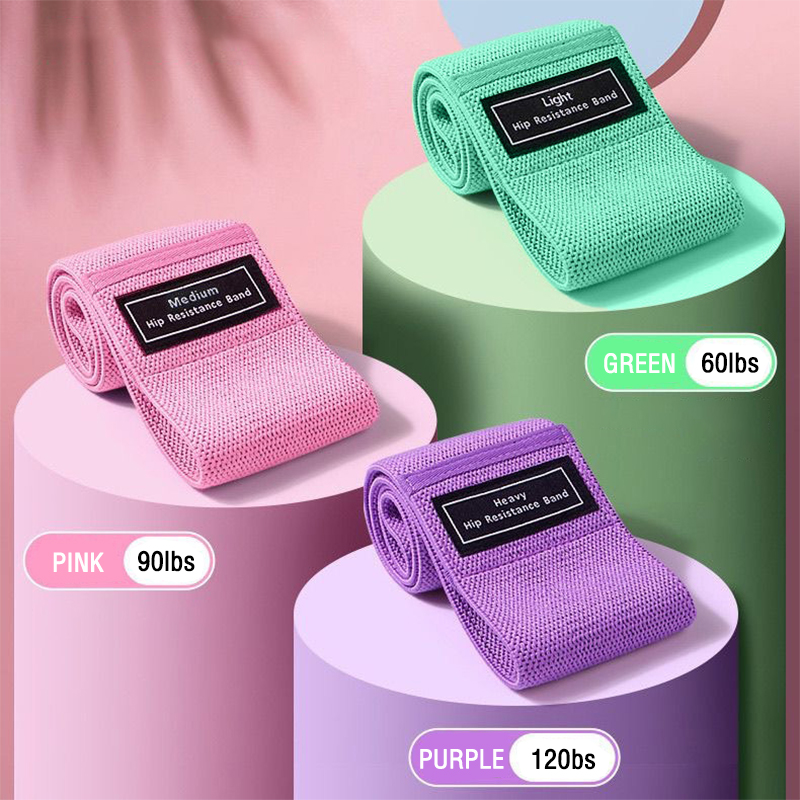 3PCS Fabric Resistance Bands f - Yoga Fitness Class ulasan dan harga