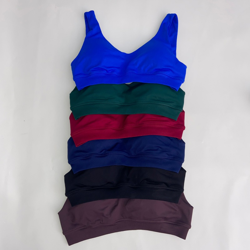 Women's Seamless Gym Set Scoop - Yoga Fitness Kit ulasan dan harga