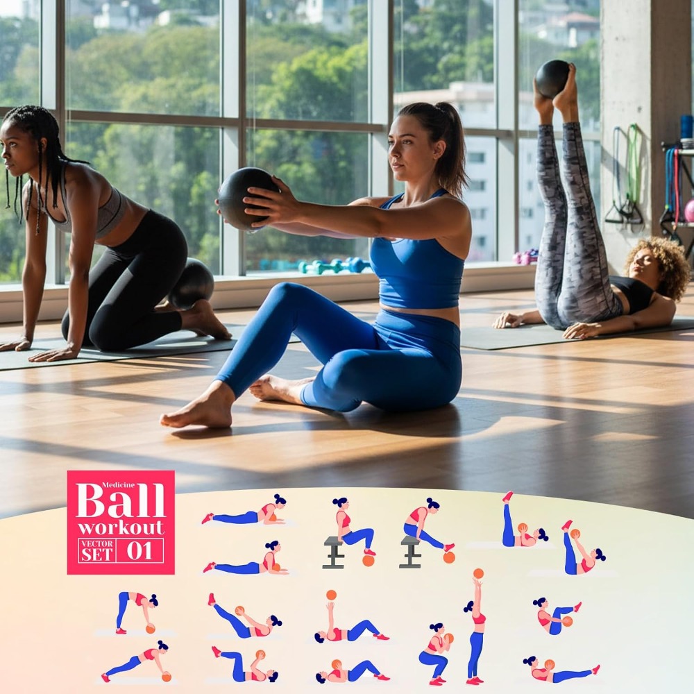 20 Pcs 9 Inch Mini Yoga Ball B - Yoga Fitness Class ulasan dan harga