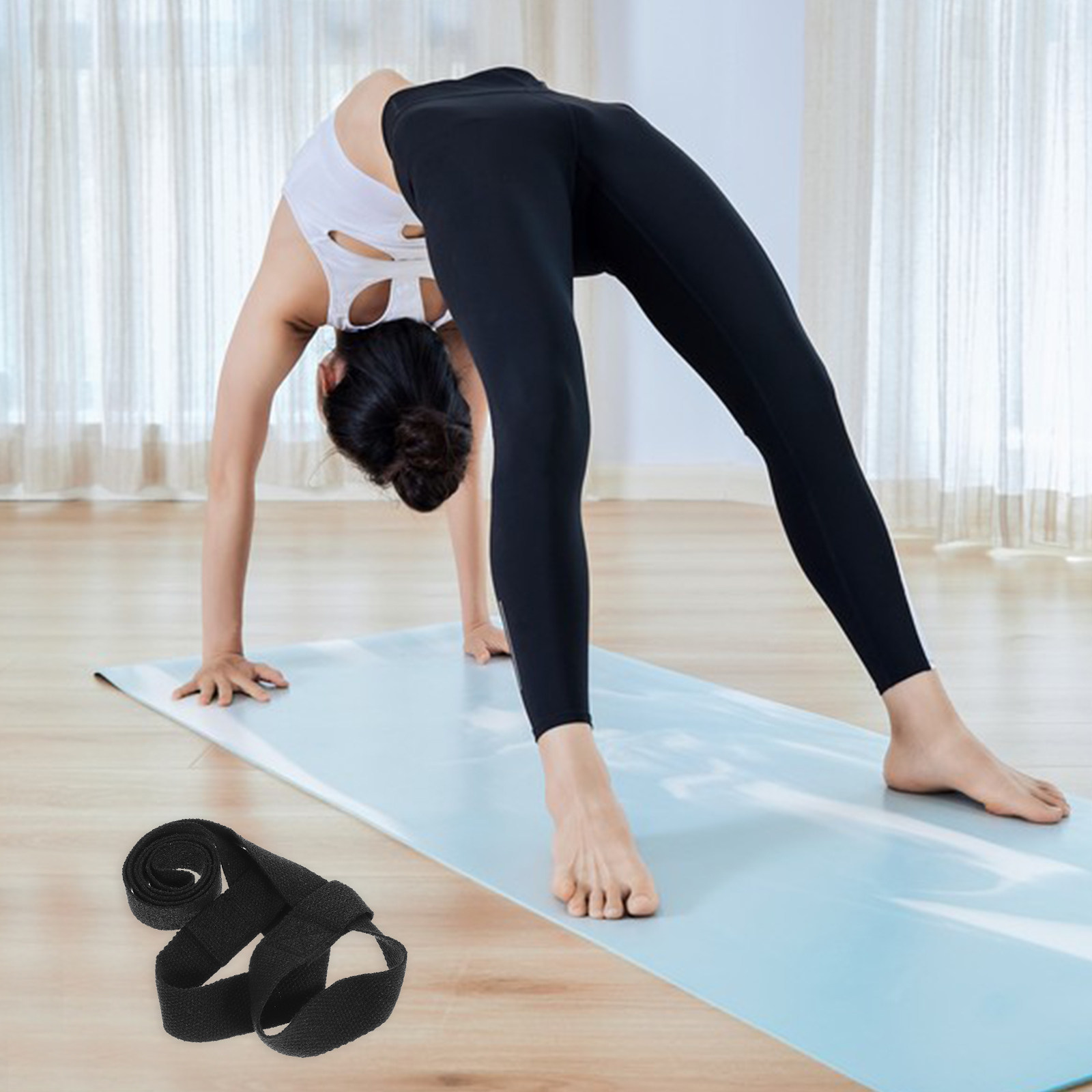 2Pcs Yoga Mat Sling Strap Heav - Yoga Fitness Class ulasan dan harga