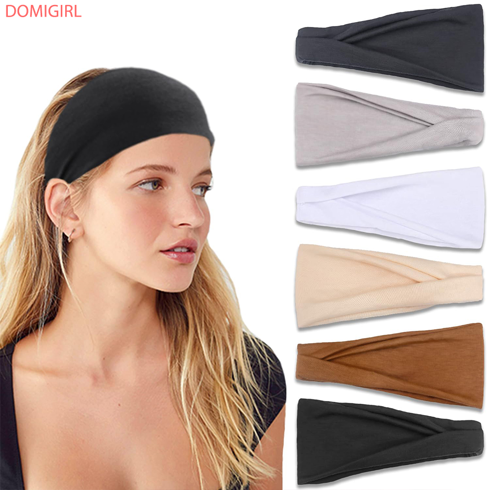 New Solid Color Elastic Hair B - Yoga Fitness Ring ulasan dan harga
