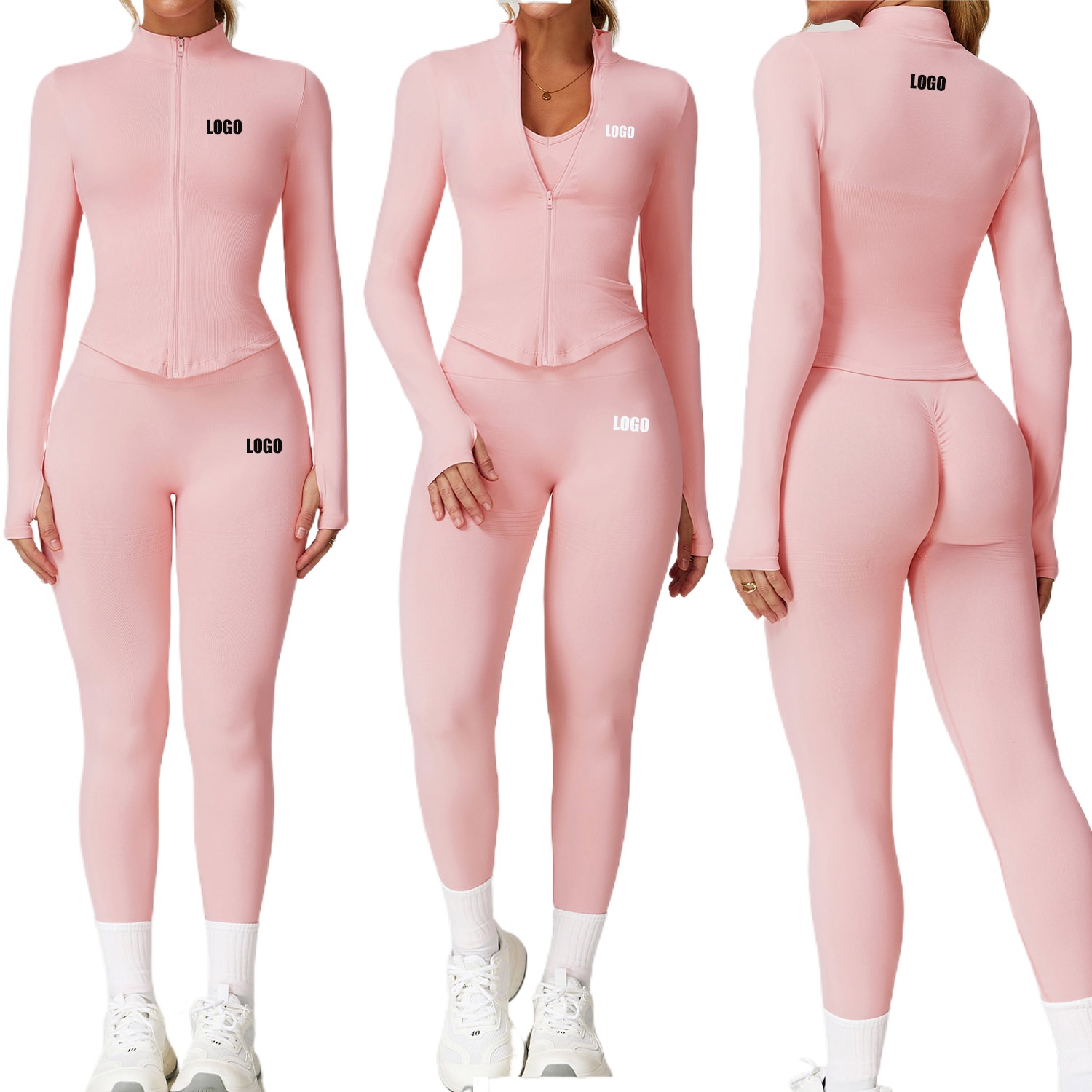 Custom LOGO women's seamless y - Yoga Fitness Kit ulasan dan harga