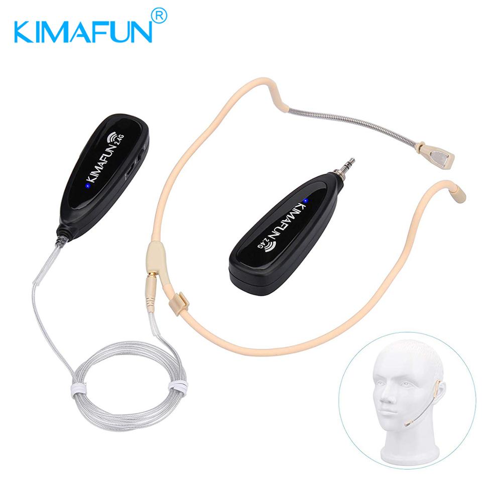 KIMAFUN 2.4G Wireless Headset  - Yoga Fitness Class ulasan dan harga