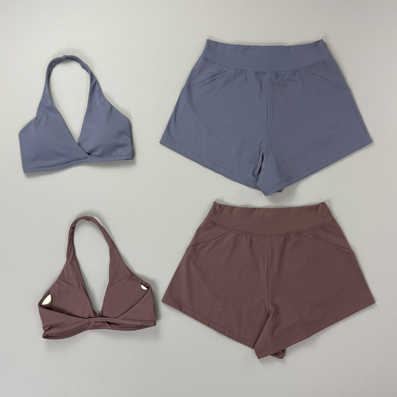 2 Piece Origin Training Shorts - Yoga Fitness Kit ulasan dan harga