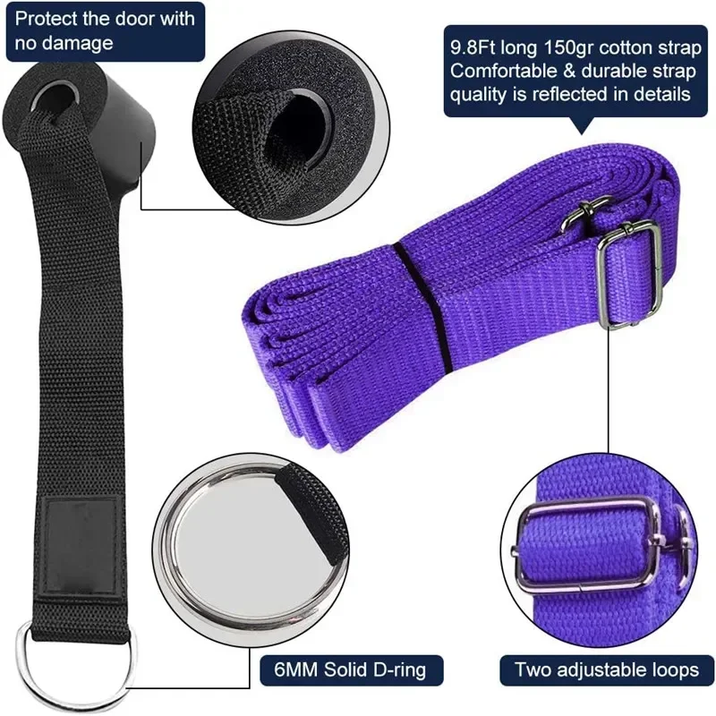 3M Door Flexibility Stretching - Yoga Fitness Ring ulasan dan harga