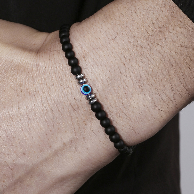Trendy 4mm Obsidian Hematite N - Yoga Health & Fitness Center ulasan dan harga