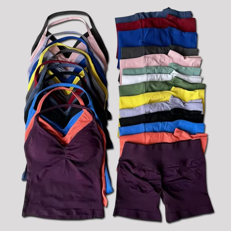 1-2 Pieces Gym Set Women Backl - Yoga Fitness Wear ulasan dan harga