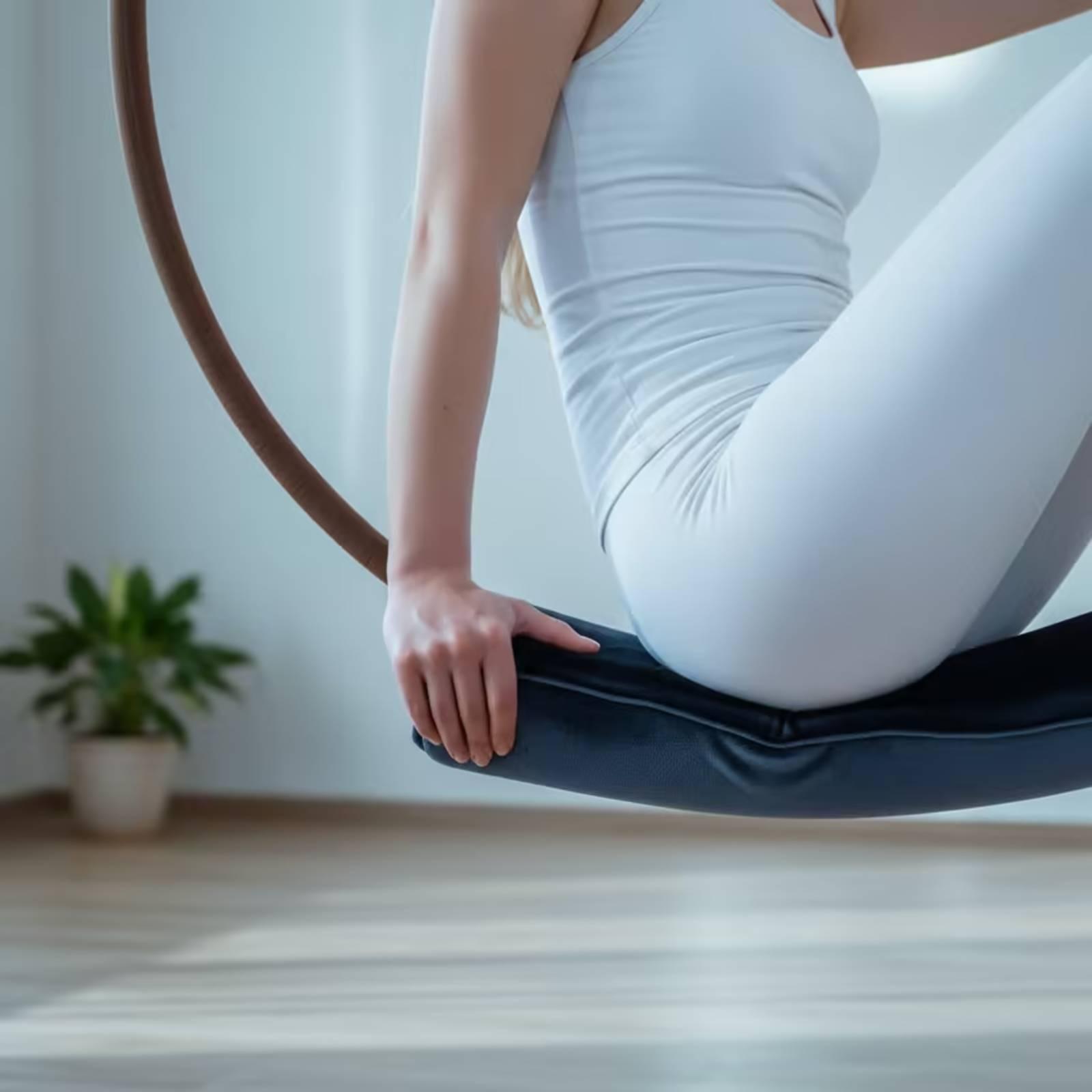 Yoga Ring Pad Velvet Cushionin - Yoga Fitness Ring ulasan dan harga