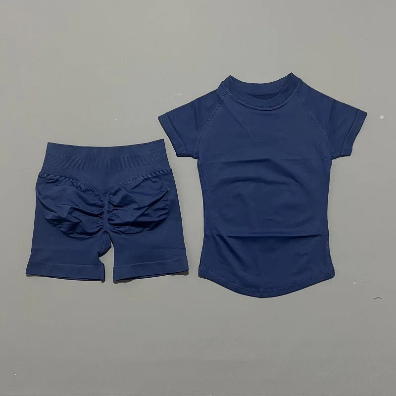 2 Pieces Sports Sets Seamless  - Yoga Fitness Kit ulasan dan harga