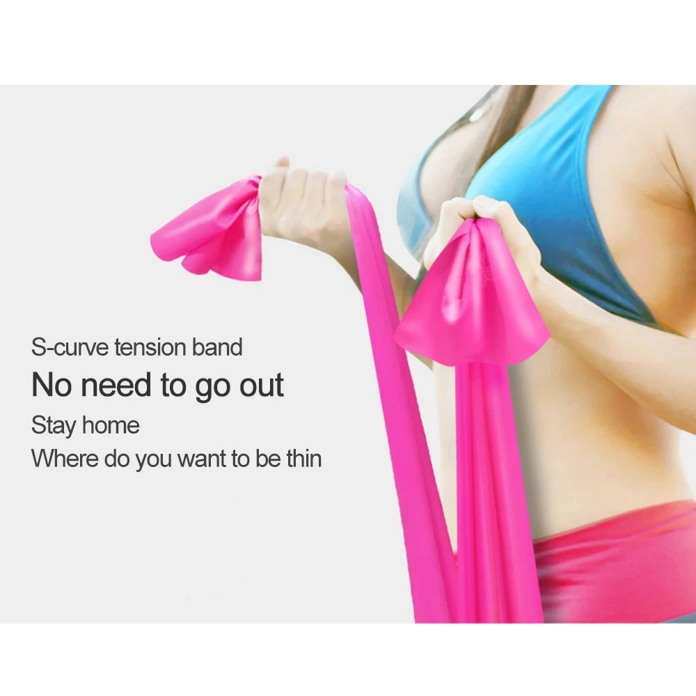 Yoga Elastic Bands Portable Pi - Yoga Fitness Ring ulasan dan harga