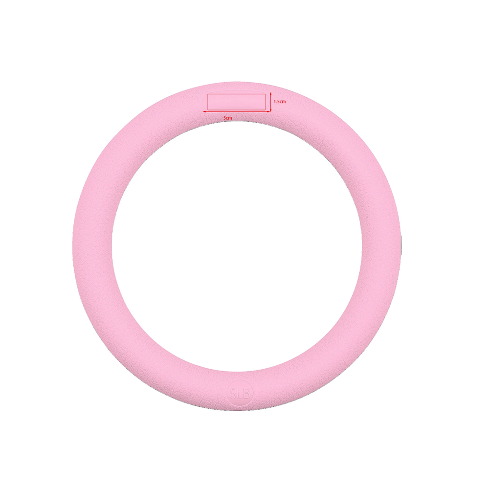 Patterned Round Iron Yoga Weig - Yoga Fitness Ring ulasan dan harga